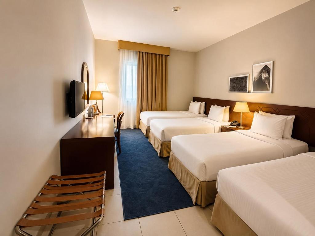 Makarem Al Bait Hotel dört kişilik oda