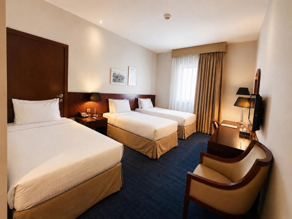 Makarem Al Bait Hotel üç kişilik oda